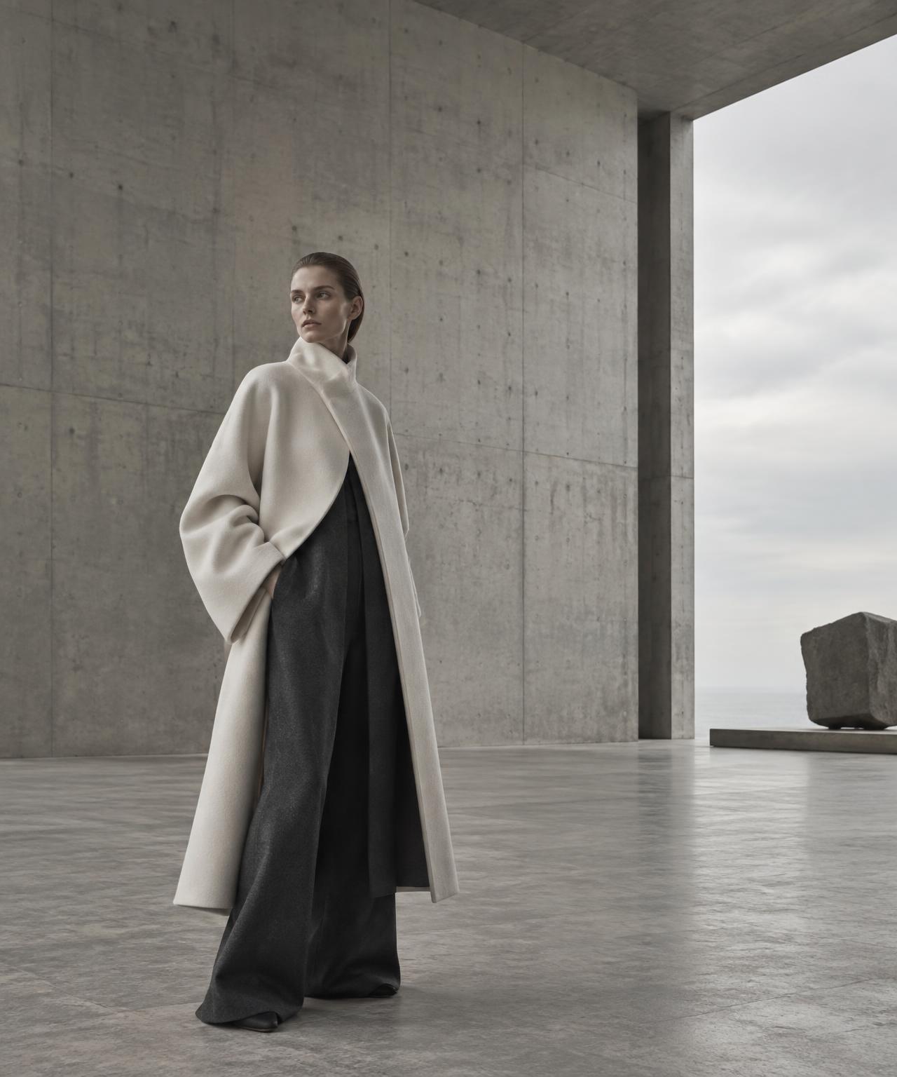 Architectural fashion magazine cover